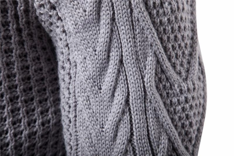 West Louis™ Turndown Collar Slim Sweater
