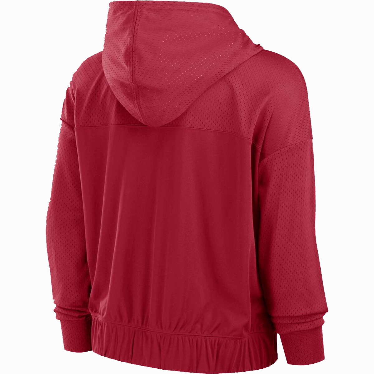 Women's 49ers Script Lock Full-Zip Hood